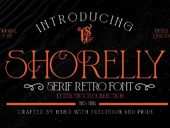 Shorelly font