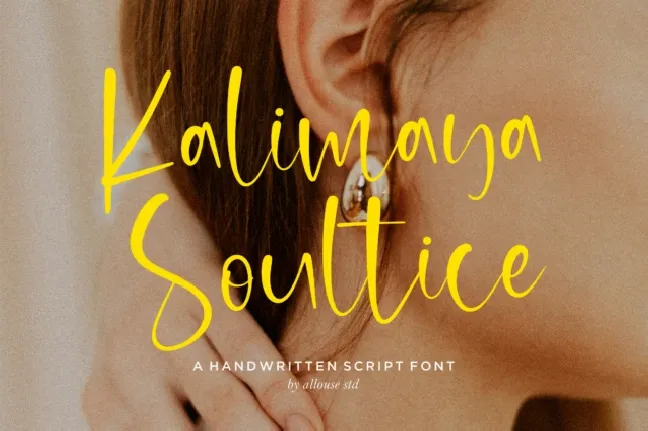 Kalimaya Soultice font