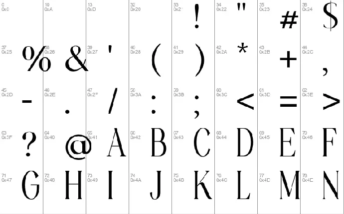 Galaxy Finger font