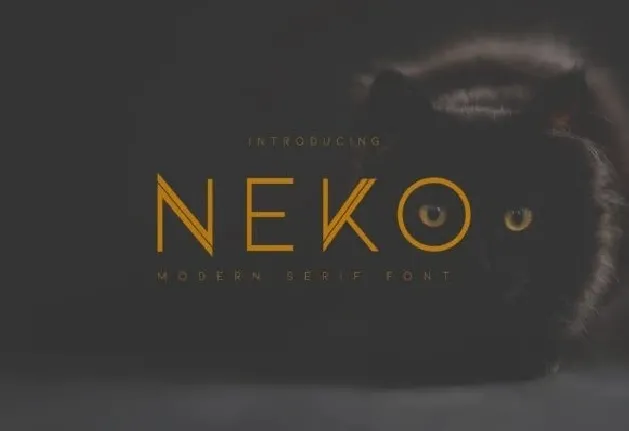 Neko font