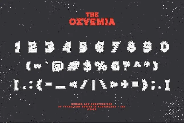 Oxvemia font