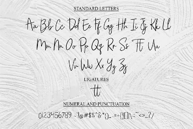 Teacher Signature font