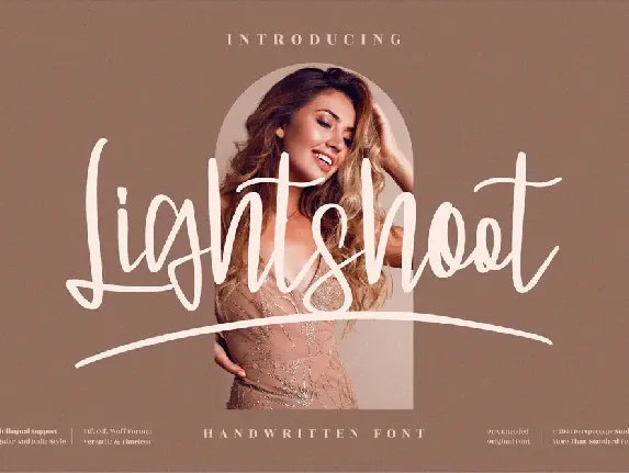 Lightshoot font