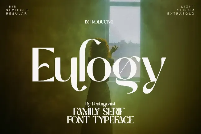 Eulogy Demo font