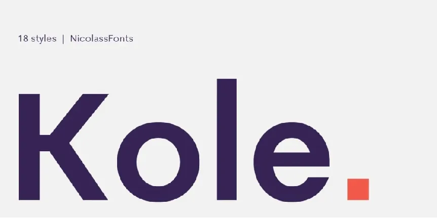 Kole font