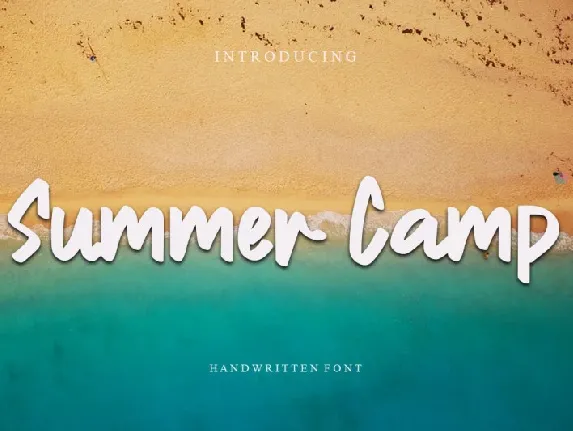 Summer Camp Script font