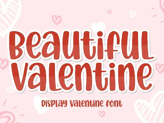 Beautiful Valentine font