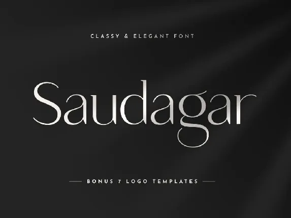 Saudagar font