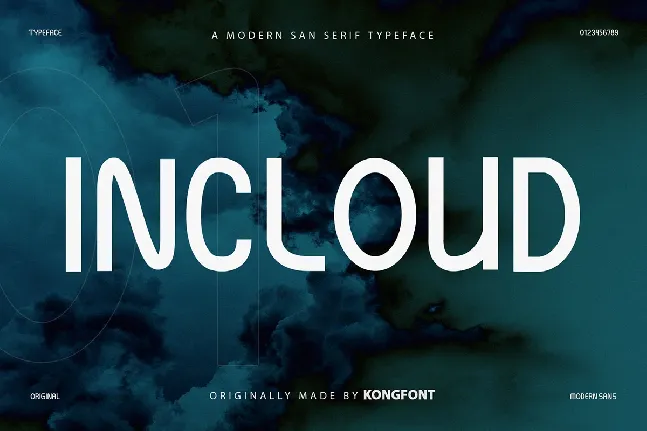 Incloud font