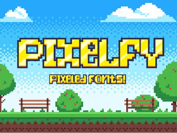 Pixelfy font