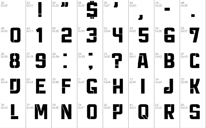 Panzer font