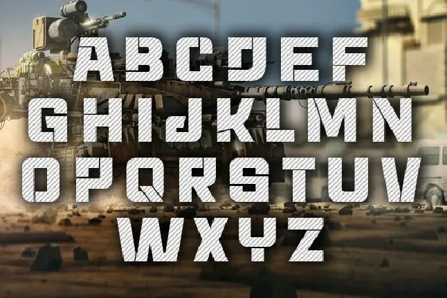 Panzer font