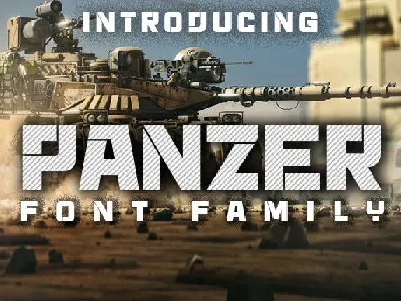 Panzer font