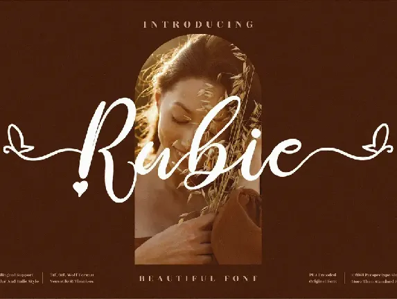 Rubie font