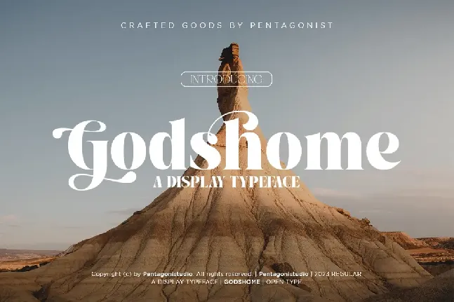 Godshome DEMO font