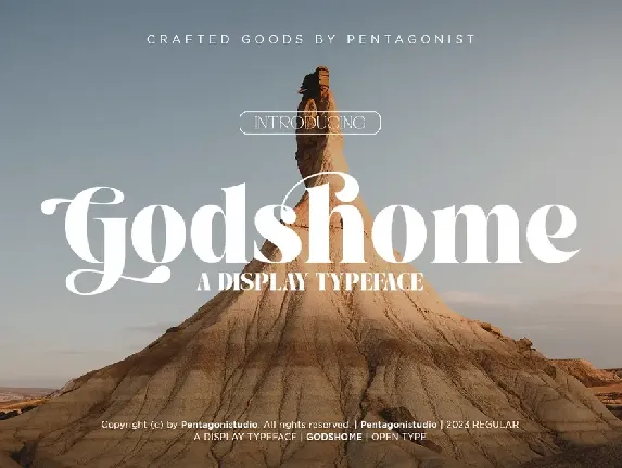 Godshome DEMO font