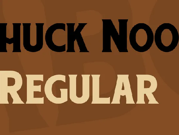 Chuck Noon font