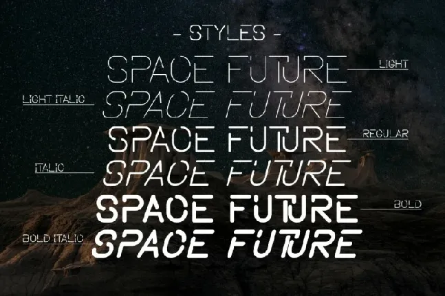 Space Future font