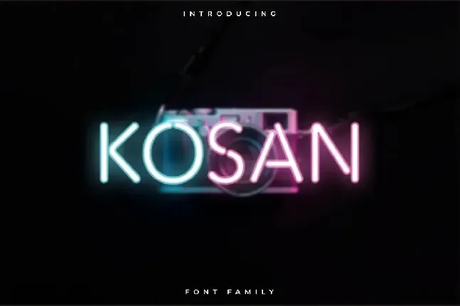 Kosan font