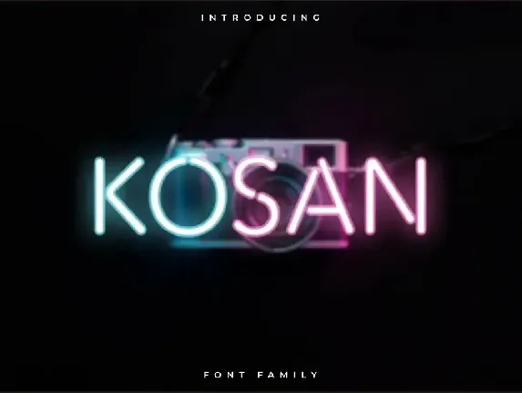 Kosan font