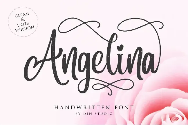 Angelina Handwritten font