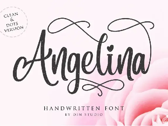 Angelina Handwritten font