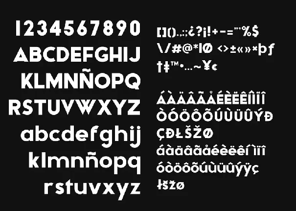 Adca font