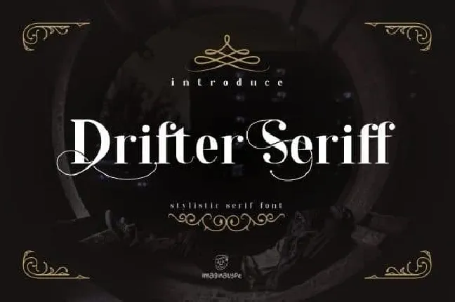 Drifter Seriff font