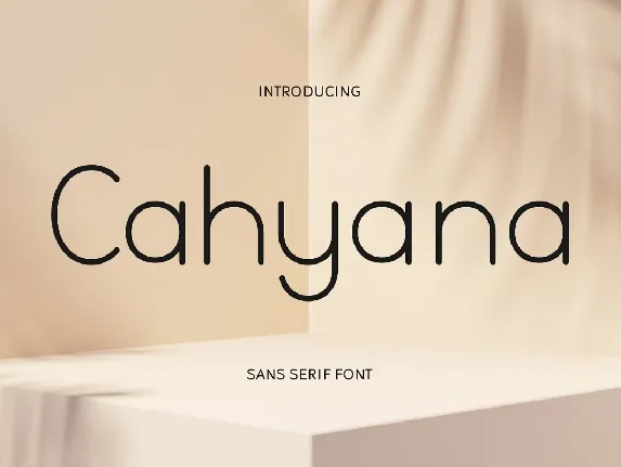 Cahyana font