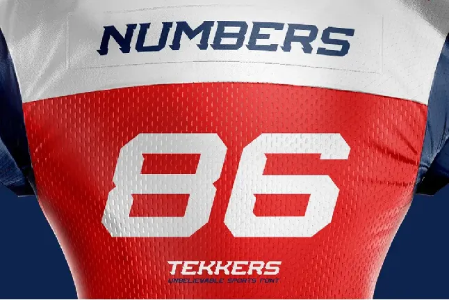 Tekkers 3 FV font