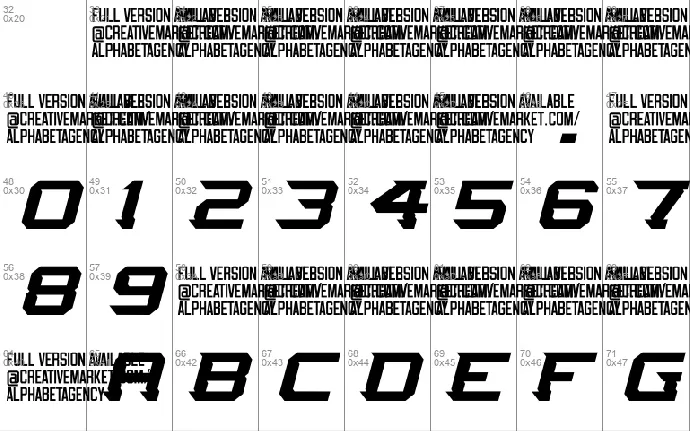 Tekkers 3 FV font