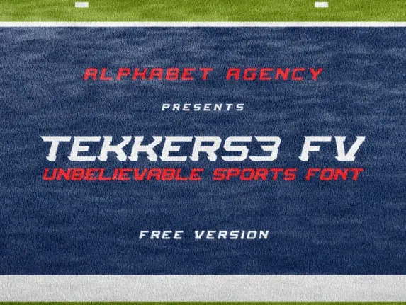 Tekkers 3 FV font