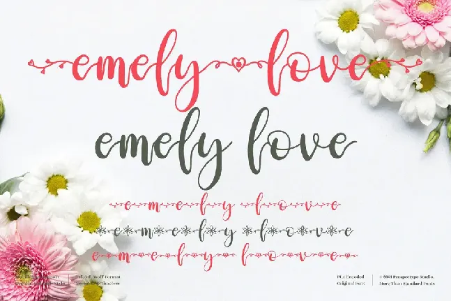 emely love font