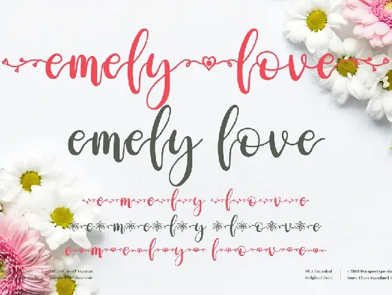 emely love font