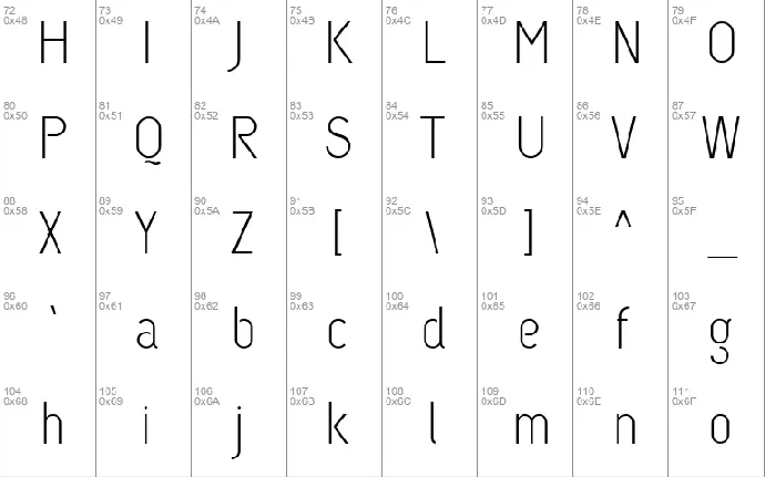 Capsuula font