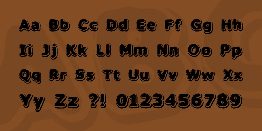 Hillock BRK font