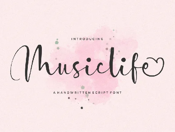 Musiclife font