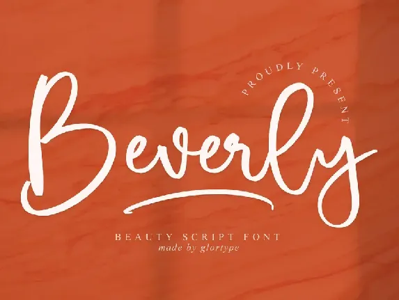 Beverly font