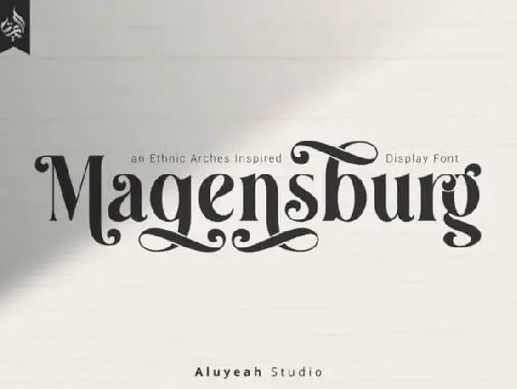 Magensburg Serif font