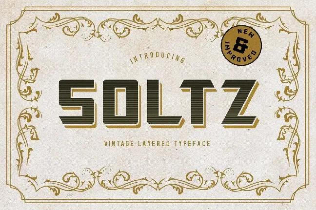 Soltz Typeface font