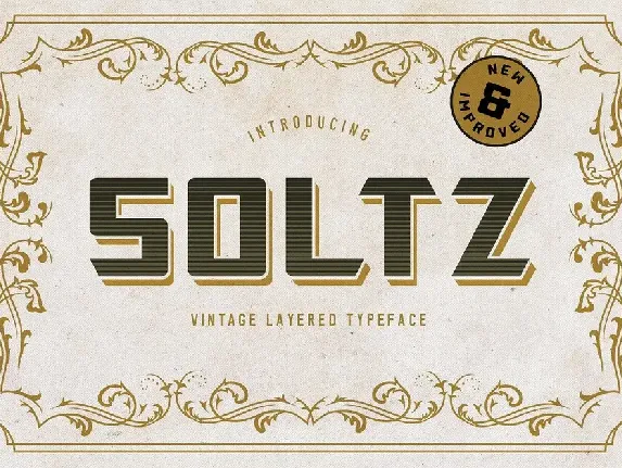 Soltz Typeface font