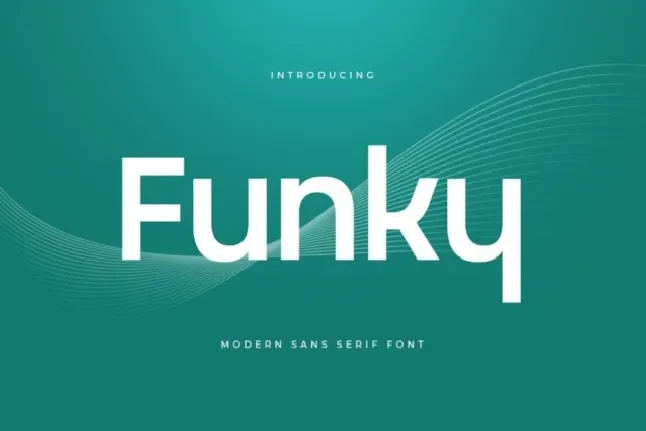 Funky font