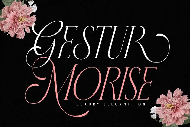 Gestur Morise font