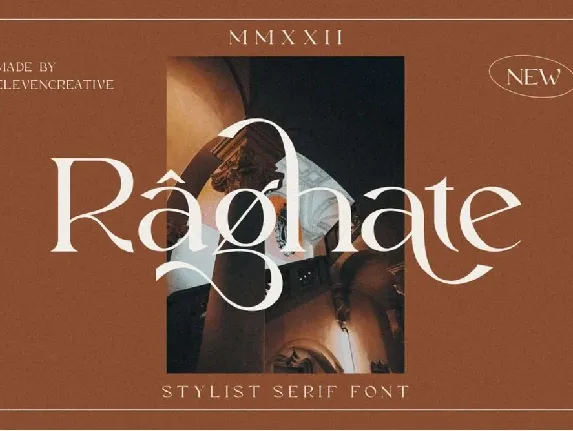 Raghate font