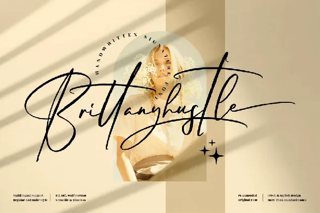 Brittanyhustle font