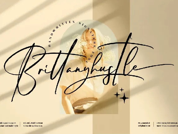 Brittanyhustle font