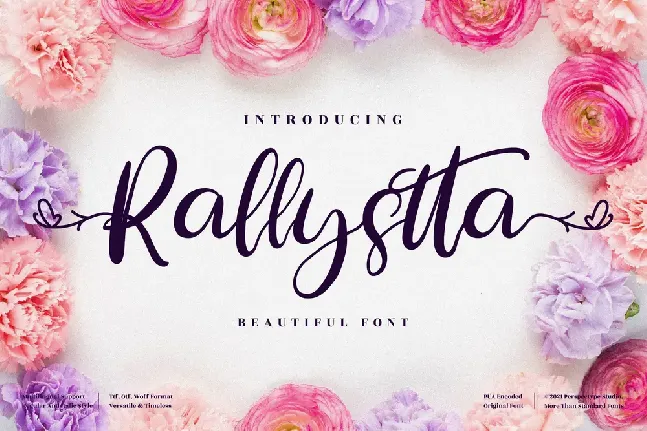 Rallystta font