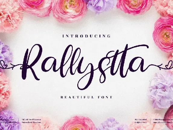 Rallystta font