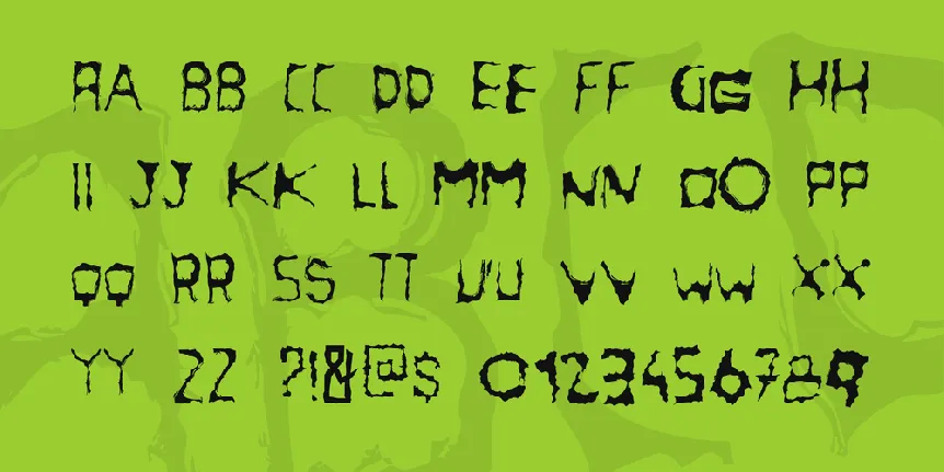 NightCola Stygma font