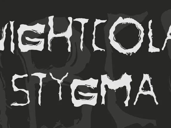 NightCola Stygma font